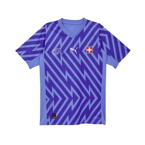 Switzerland Goalkeeper EC Jersey blue - 2024-25